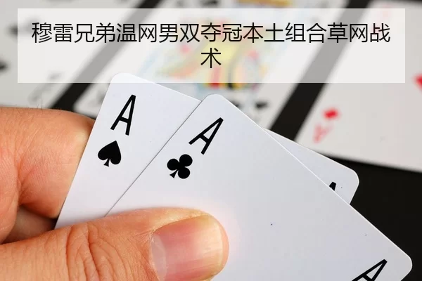 穆雷兄弟温网男双夺冠本土组合草网战术