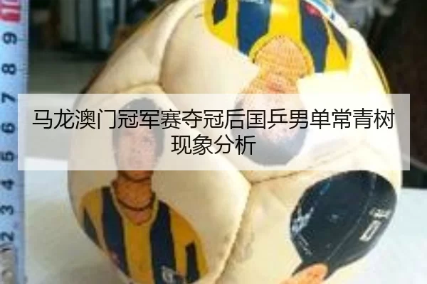 马龙澳门冠军赛夺冠后国乒男单常青树现象分析
